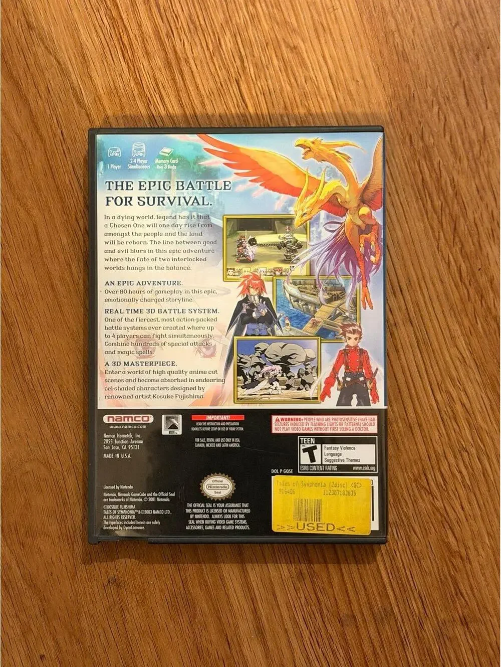 Tales of Symphonia for Nintendo GameCube